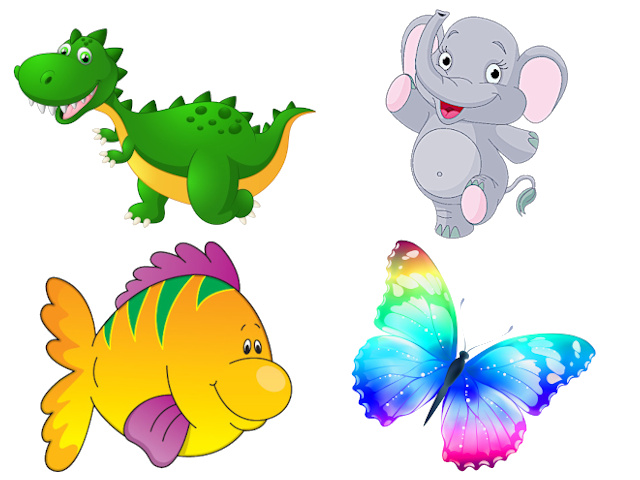 diktieren clipart of children